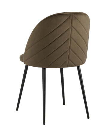 Стул Фолио велюр коричневый (Стул Фолио коричневый)