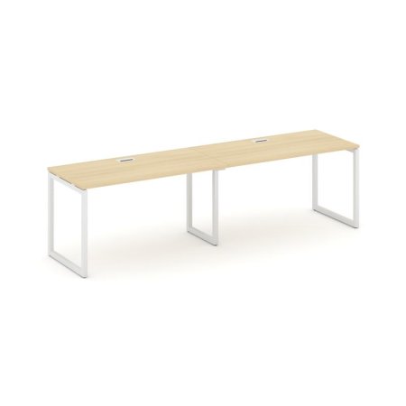 Рабочая станция 1 сторонняя SN-4O.ORS-014 (3160х700х750) (Акация Лорка/Металл Белый)