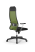 Кресло для руководителя Метта Sit 10 B1-111T - X2+UMF(X1) /Ub00/Wh00/T1bp-c(M09.B02.G15.W01) (Зеленый | Черный)