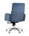 Кресло руководителя Лансет микровелюр темно-синий (Компьютерное кресло Лансет темно-синий)
