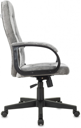 Кресло руководителя CH 002 Fabric серый Light-19 крестов. пластик (Серый) Кресло руководителя CH 002 Fabric серый Light-19 крестов. пластик (Серый)