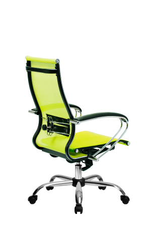 Кресло для руководителя Метта МЕТТА-9(MPRU)/подл.131/осн.003 (Лайм)