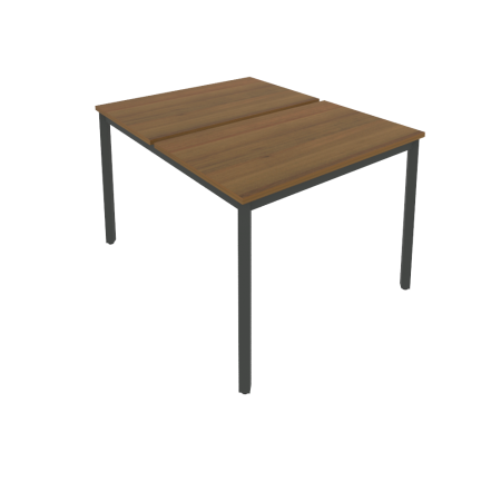 Рабочая станция на металлокаркасе Slim С.СП-3.2 980x1235x750 (Орех/Антрацит металл)