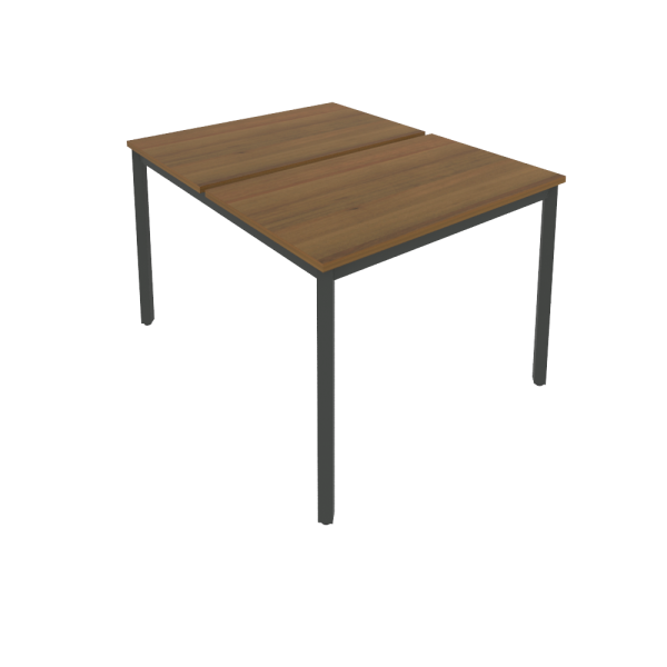 Рабочая станция на металлокаркасе Slim С.СП-3.2 980x1235x750 (Орех/Антрацит металл)