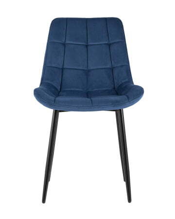 Стул Флекс велюр синий (Стул Флекс синий)