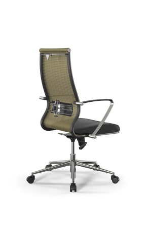 Кресло для руководителя Метта Sit 10 B2-163K - T+Extra /Km00/Wm12/K5cL(M09.B23.G18.W01) (Золотой | Черный)