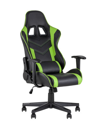 Кресло игровое TopChairs Impala зеленое (Геймерское кресло Impala зеленый)