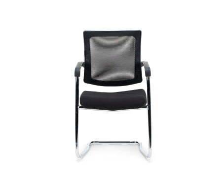 Кресло офисное / Вельд CF / хром / черная сетка / черная ткань (Черный) Кресло офисное / Вельд CF / хром / черная сетка / черная ткань (Черный)