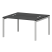 Бенч двойной на металлокаркасе Смарт СМС2-П-12К.120.Пр50 1200x1236x750 (Таксония/Антрацит)