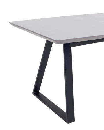 Стол обеденный Детройт раскладной 160-200*90 серый (Стол обеденный Детройт серый) Стол обеденный Детройт раскладной 160-200*90 серый (Стол обеденный Детройт серый)