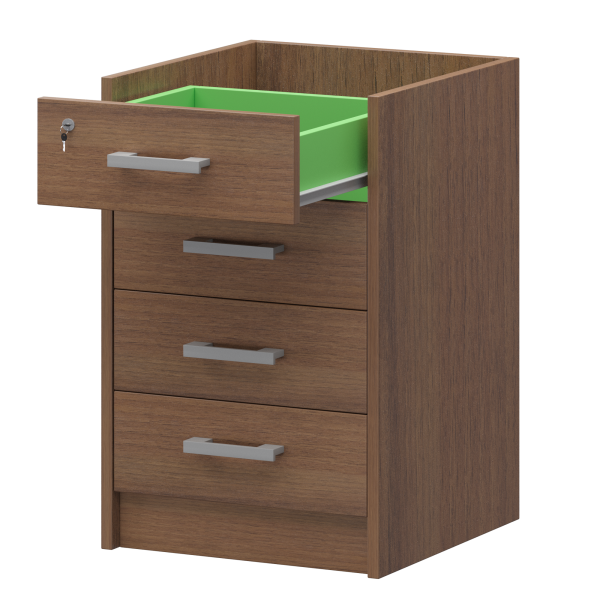 Корпус тумбы приставной Арго АТ-05 440x450x740 (Орех)