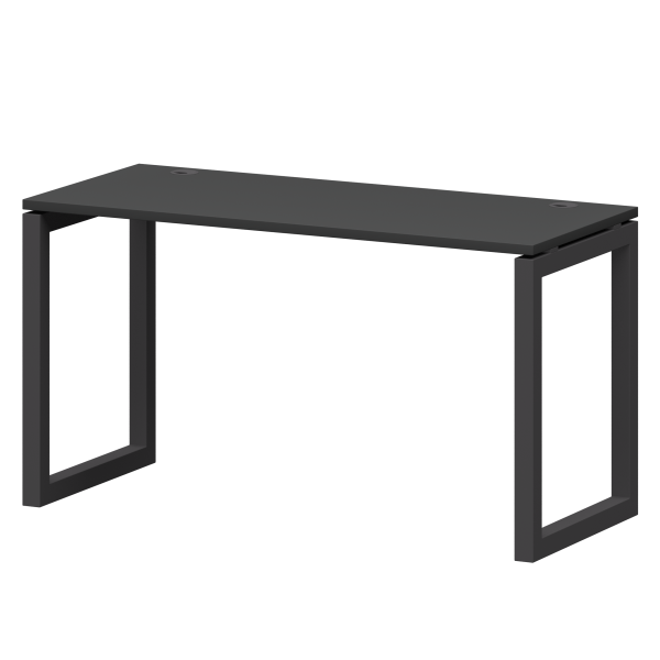 Стол на металлокаркасе Смарт СМС25-О-10К.60.Пр50 1000x600x750 (Графит/Антрацит)