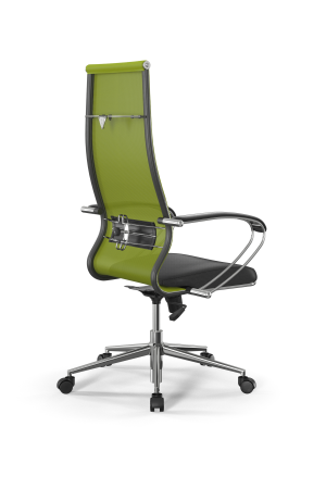 Кресло для руководителя Метта Sit 10 B1-163K - T+Extra /Km00/Wm12/K1cL(M09.B23.G18.W01) (Лайм | Черный)