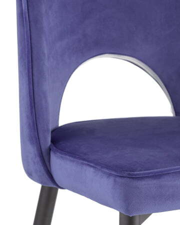 Стул Молли велюр королевский синий (Стул Молли королевский синий)