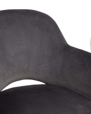 Стул Венера велюр серый (Стул Венера серый) Стул Венера велюр серый (Стул Венера серый)