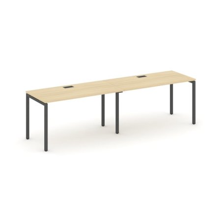 Рабочая станция 1 сторонняя SN-4P.ORS-024 (3160х800х750) (Акация Лорка/Металл Антрацит)