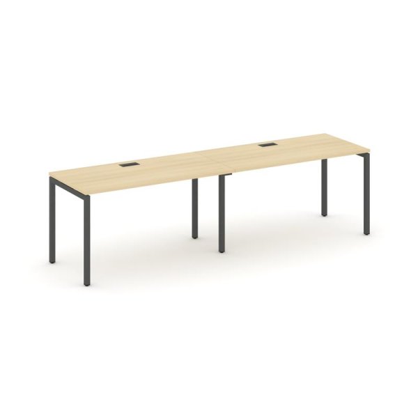 Рабочая станция 1 сторонняя SN-4P.ORS-022 (2360х800х750) (Акация Лорка/Металл Антрацит)