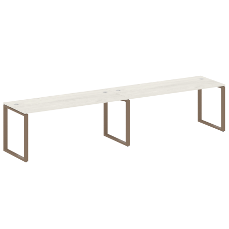 Рабочая станция Metal System Style БО.СМ-2.5 3600x720x750 (Дуб Наварра/Мокко металл)