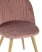 Стул Лион Страйпс велюр розовый (Стул Лион розовый)
