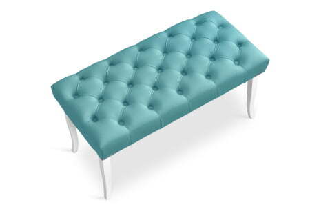 Банкетка  Nitsa 900 (920x420x480) Аквамарин (Аквамарин)