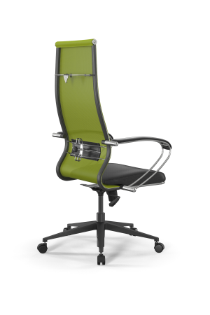 Кресло для руководителя Метта Sit 10 B1-163K - T+Extra /Km00/Wm12/K1cL(M09.B11.G19.W02) (Лайм | Черный)