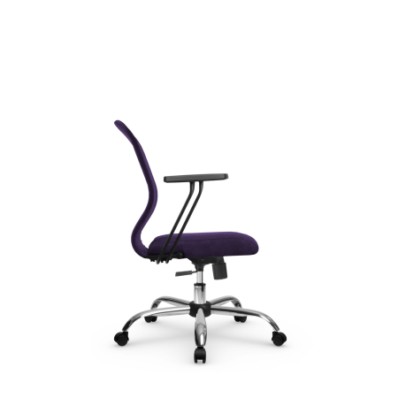 Кресло для руководителя Метта SU-Mr-4(Vivaldi)/подл.109/осн.003 (Сиреневый)