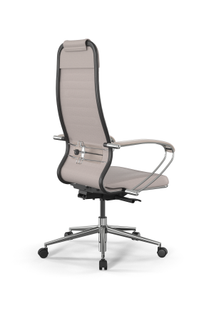 Кресло для руководителя Метта SynchroSit 10 B1-117K - Extra /Um02/Wm12/K1cL(M23.B23.G18.W02) (Светло-бежевый)