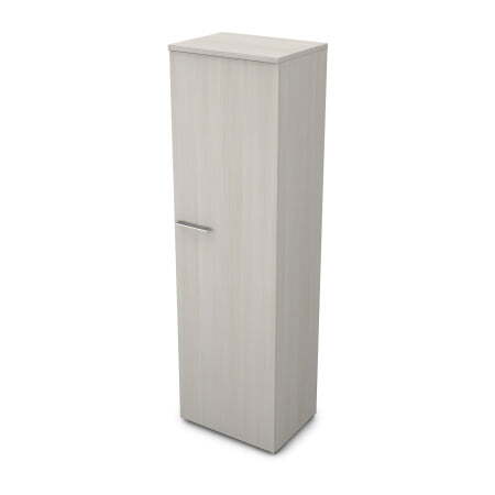 Шкаф для одежды узкий Gloss line 9НШ.014.1 600x450x2045 (Ivory)