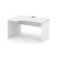 Стол рабочий эргономичный SN-D.SPA-022(L) (1580х800/980х750) (Тиквуд Светлый/Белый) Стол рабочий эргономичный SN-D.SPA-022(L) (1580х800/980х750) (Тиквуд Светлый/Белый)