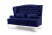 Диван 2-местный Lord (1670x830x1180) Синий (Синий)