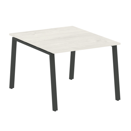 Стол для переговоров (1 столешница) на А-образном м/к Metal System Style БА.ПРГ-1.1 1000x1235x750 (Дуб наварра/Антрацит металл)
