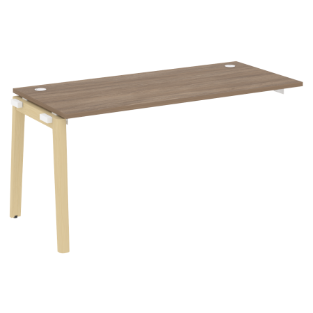 Наборный элемент рабочей станции на деревянных опорах Onix Wood OW.1.NRS-4.7 1580x720x750 (Дуб Аризона/Дуб Светлый)