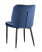 Стул Лоренс велюр синий (Стул Лоренс синий)