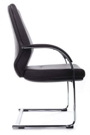 Стул офисный Alonzo-CF C1711 Темно-коричневый (Темно-коричневый)