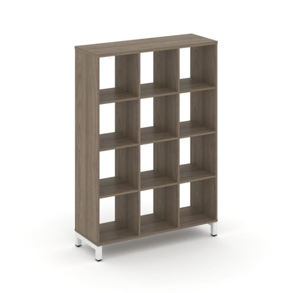 Каркас стеллажа 4 яруса SN.KS-430 (1121х400х1615) (Вяз Благородный/Металл Белый) Каркас стеллажа 4 яруса SN.KS-430 (1121х400х1615) (Вяз Благородный/Металл Белый)