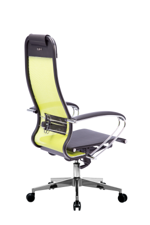Кресло для руководителя Метта МЕТТА-4(MPRU)/подл.131/осн.004 (Лайм)