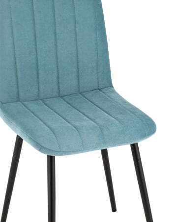 Стул Easy велюр пыльно-голубой (Стул Easy пыльно-голубой)
