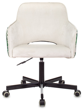 Кресло CH-380M молочный джунгли крестов. металл (Молочный) Кресло CH-380M молочный джунгли крестов. металл (Молочный)