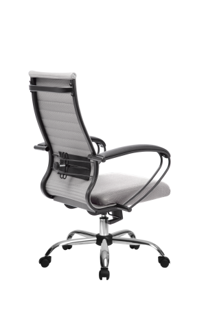 Кресло для руководителя Метта МЕТТА-19(MPRU)/подл.130/осн.003 (Светло-серый)
