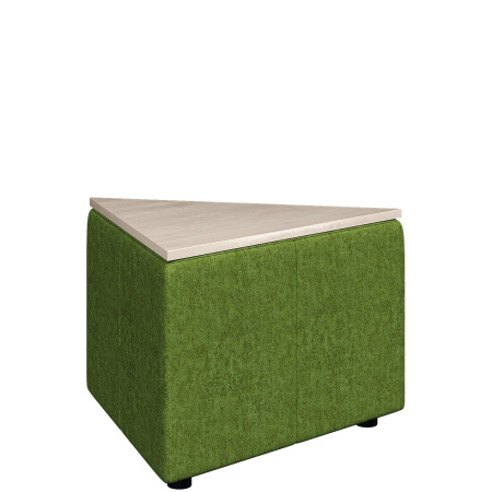 Диван Оригами. Стол треугольный. (Стол треугольный velvet_lux_82)