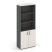 Шкаф высокий широкий SN.STS-101 (796х400х1982) (Антрацит/Тиквуд Светлый)