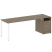 Рабочая станция с опорной тумбой Metal System Style БП.РС-СТП-1.5 2212x720x750 (Дуб Наварра/Серый металл) Рабочая станция с опорной тумбой Metal System Style БП.РС-СТП-1.5 2212x720x750 (Дуб Наварра/Серый металл)