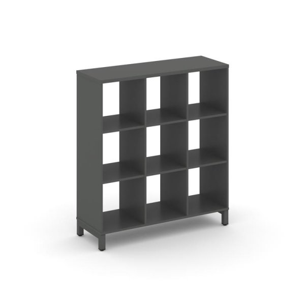 Каркас стеллажа 3 яруса SN.KS-330 (1121х400х1248) (Антрацит/Металл Антрацит) Каркас стеллажа 3 яруса SN.KS-330 (1121х400х1248) (Антрацит/Металл Антрацит)