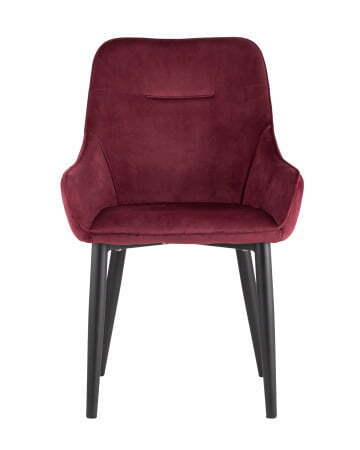 Стул Диана велюр бордовый (Стул Диана бордовый)