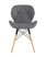 Стул Бон рогожка темно-серый (Стул Бон темно-серый)