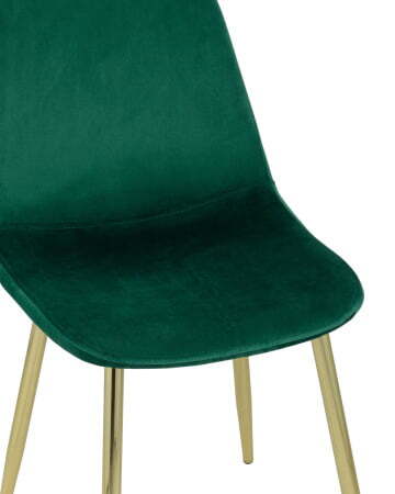 Стул Валенсия велюр зеленый золотые ножки (Стул Валенсия зеленый) Стул Валенсия велюр зеленый золотые ножки (Стул Валенсия зеленый)