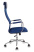 Кресло руководителя KB-9N синий TW-05N TW-10N сетка/ткань с подголов. крестов. металл хром (Синий) Кресло руководителя KB-9N синий TW-05N TW-10N сетка/ткань с подголов. крестов. металл хром (Синий)