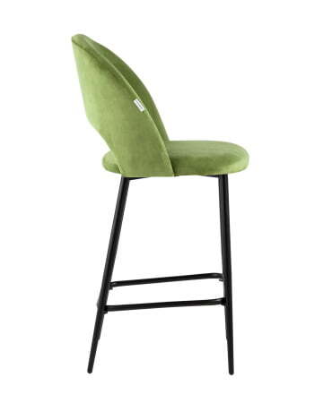 Стул полубарный Меган велюр травяной (Стул полубарный Меган травяной)