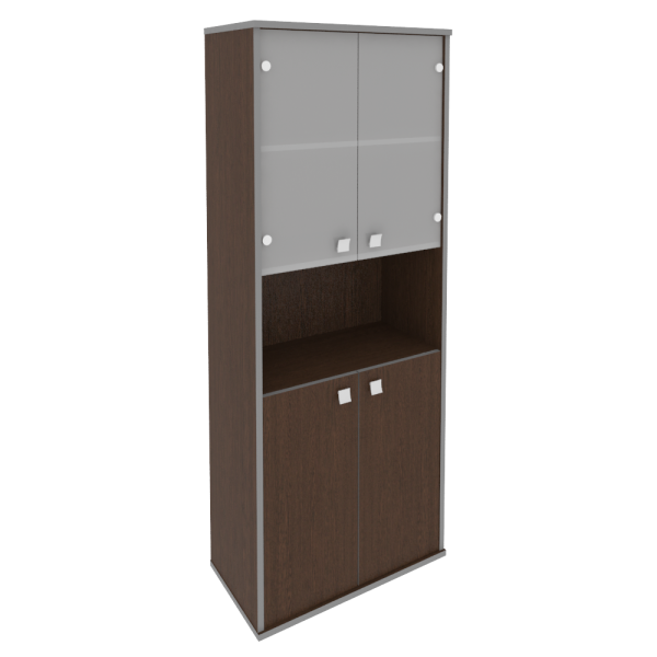 Шкаф высокий широкий Style Л.СТ-1.4 778x410x1980 (Венге Цаво) Шкаф высокий широкий Style Л.СТ-1.4 778x410x1980 (Венге Цаво)