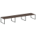 Переговорный стол 3 столешницы Metal System Style БО.ПРГ-3.5 5400x1235x750 (Дуб Наварра/Мокко металл) Переговорный стол 3 столешницы Metal System Style БО.ПРГ-3.5 5400x1235x750 (Дуб Наварра/Мокко металл)